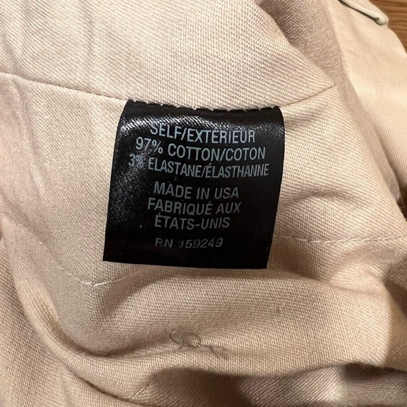 TWP | Cargo Pant | Khaki | Ribbon Stripe | Size 0 | Excellent Condition - Picture 5 of 9
